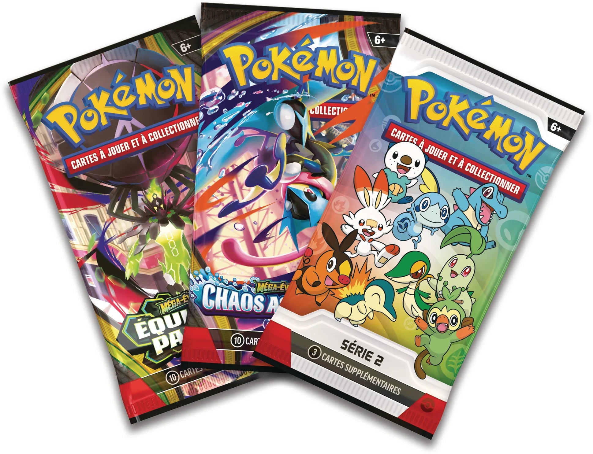 Pokémon - Coffret 3 Boosters - Collection Illustration Premiers Partenaires - Série 2