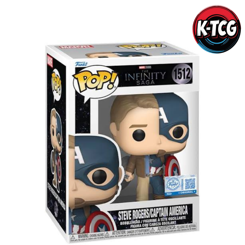 Funko Pop! Marvel – The Infinity Saga – Steve Rogers / Captain America #1512