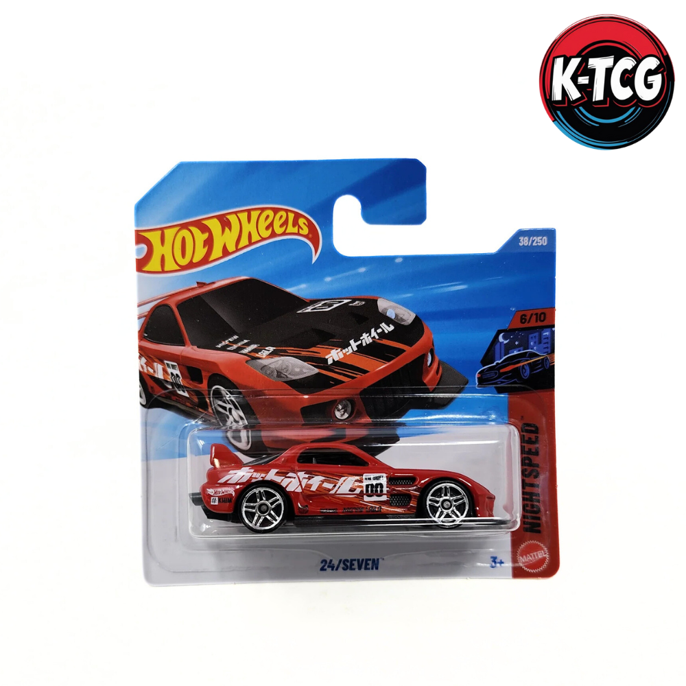 Hot Wheels 24/Seven Mazda RX-7 – Rouge #00 Night Speed