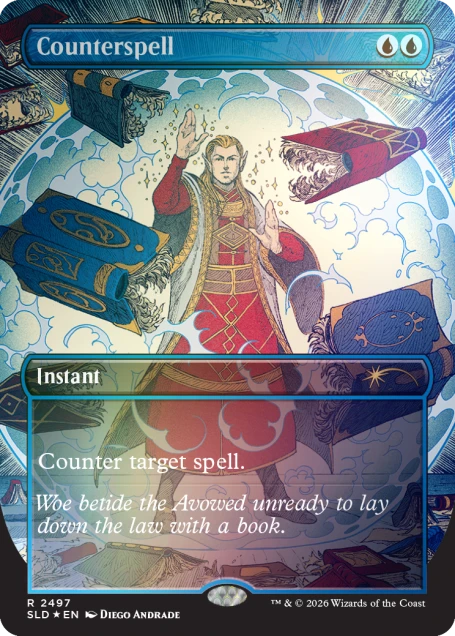 Secret Lair x Dungeons & Dragons®: Whispers in Candlekeep Foil Edition