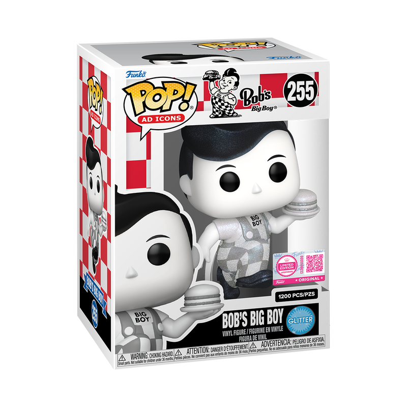 Précommande — Pop! Bob's Big Boy (Glitter)﻿ #255 + Pop! Protector 1200 PIECES