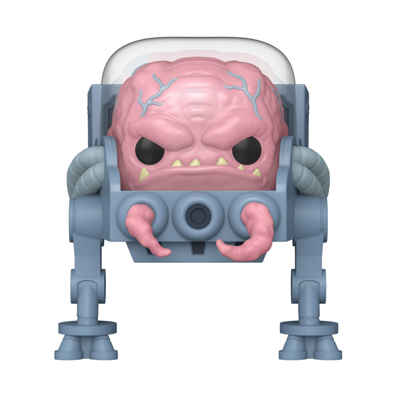 Funko Pop 1757 Krang in Bubble Walker with Pop! Protector – TMNT – Édition Limitée 3500 ex.
