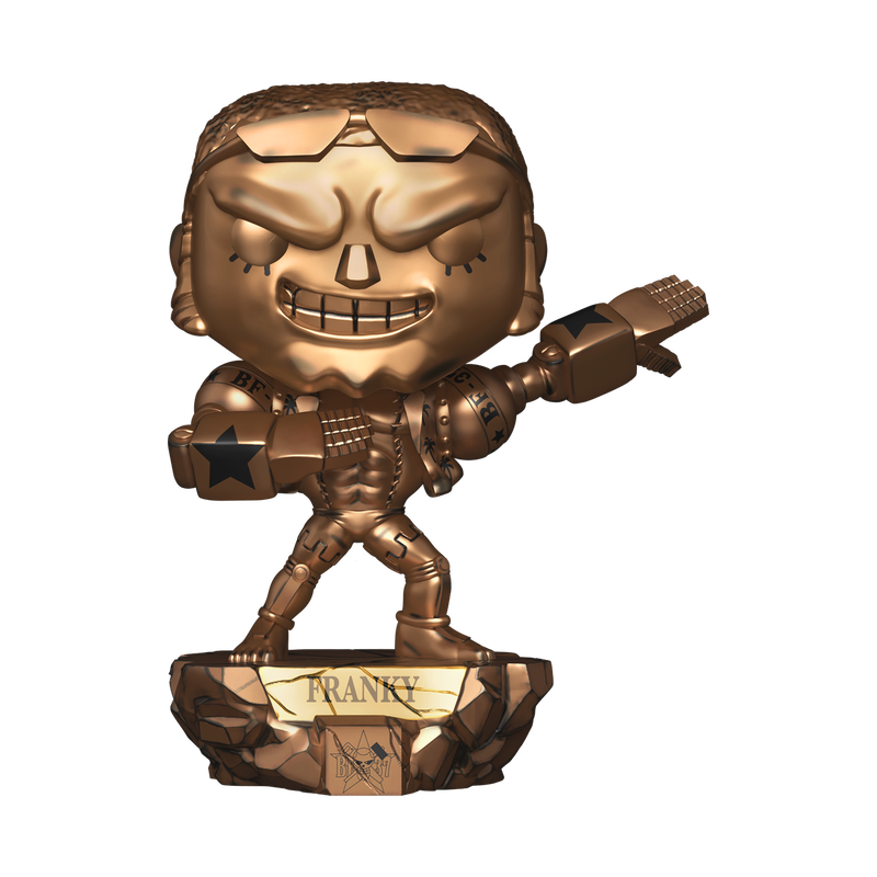 Figurine Pop! Plus Franky (Bronze) avec protecteur (PRECOMMANDE)