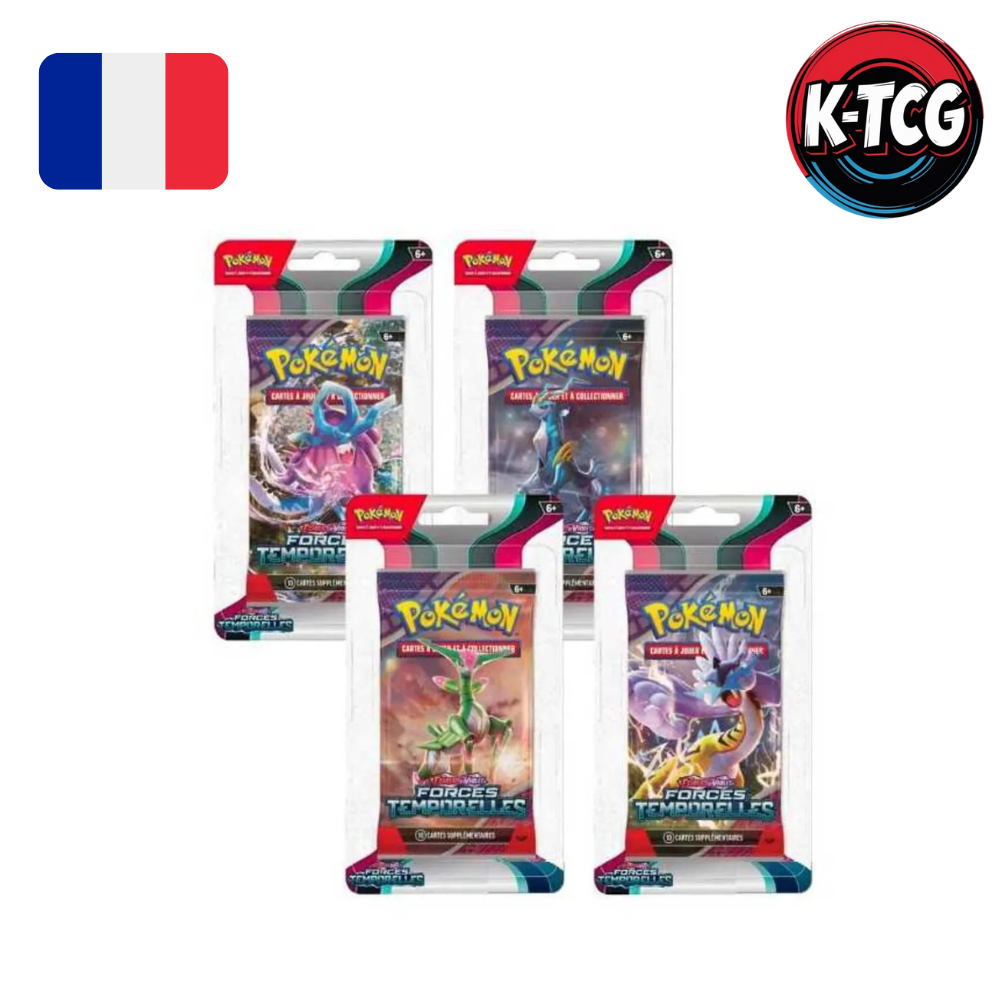 Artset EV5 - 4 Booster Blister Forces Temporelles FR