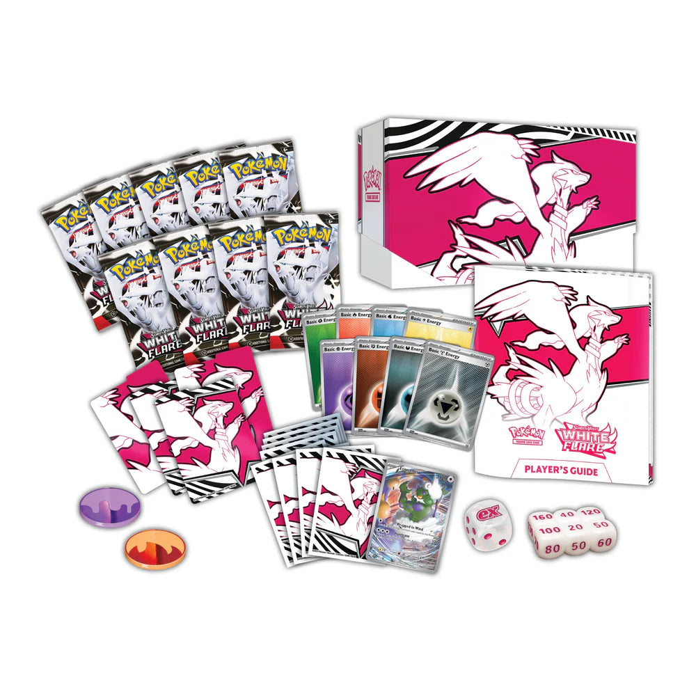 Coffret Cartes Pokémon Elite Trainer Box ETB EV10.5 Écarlate et Violet – Flamme Blanche