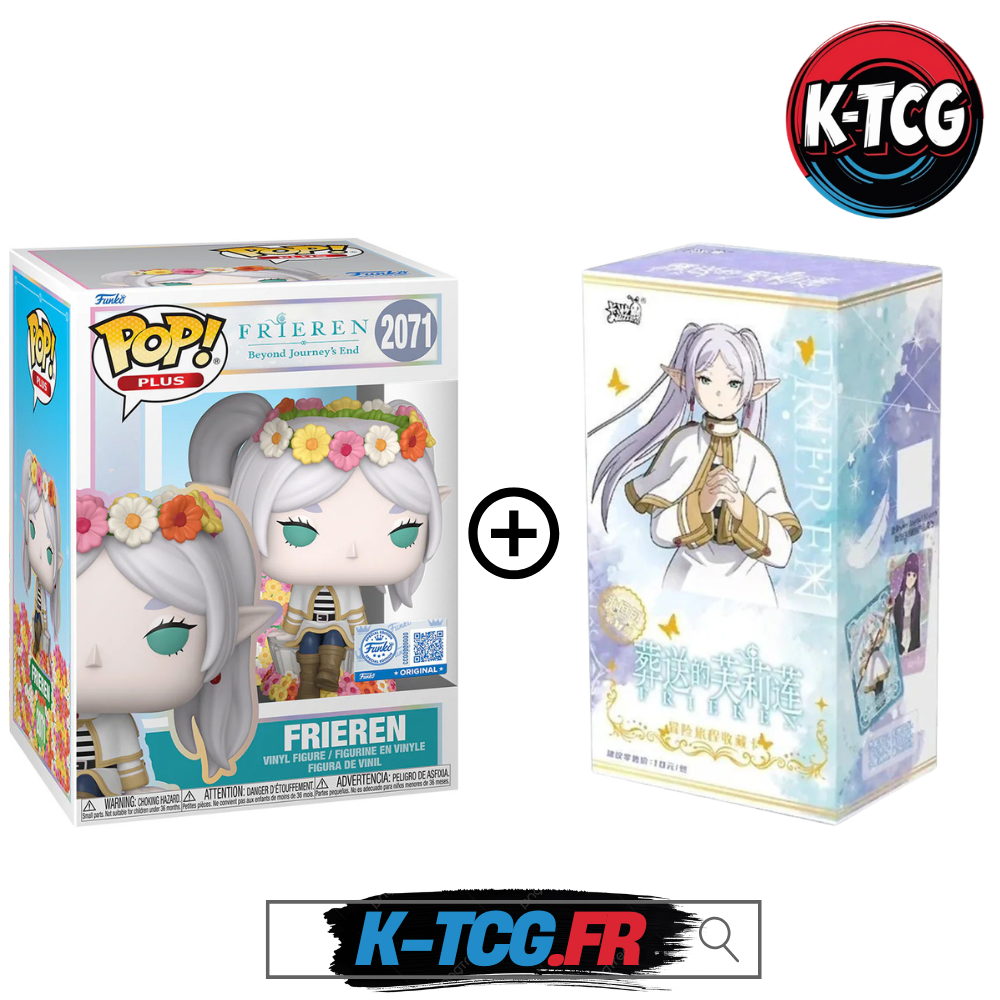 Lot Frieren – Funko Pop Frieren #2071 + Display Kayou Frieren