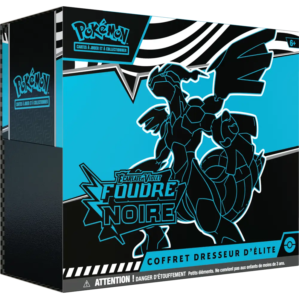 Coffret Cartes Pokémon Elite Trainer Box ETB EV10.5 Écarlate et Violet – Foudre Noire