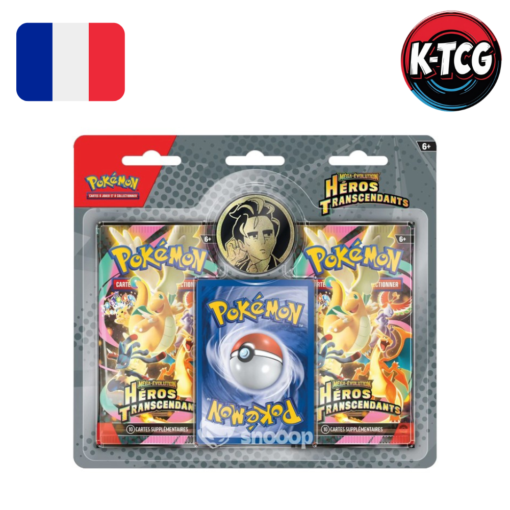 Pokémon Duopack 2 Boosters ME2.5 Héros Transcendants – Français