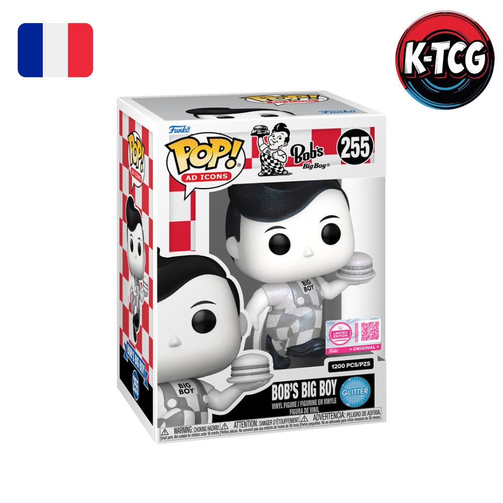 Précommande — Pop! Bob's Big Boy (Glitter)﻿ #255 + Pop! Protector 1200 PIECES