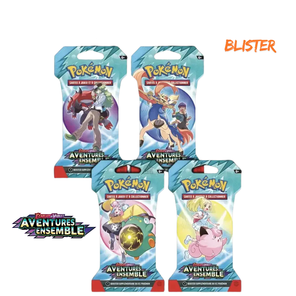 Artset Booster Blister Pokémon EV9 : Aventures Ensembles Neuf Scellé FR