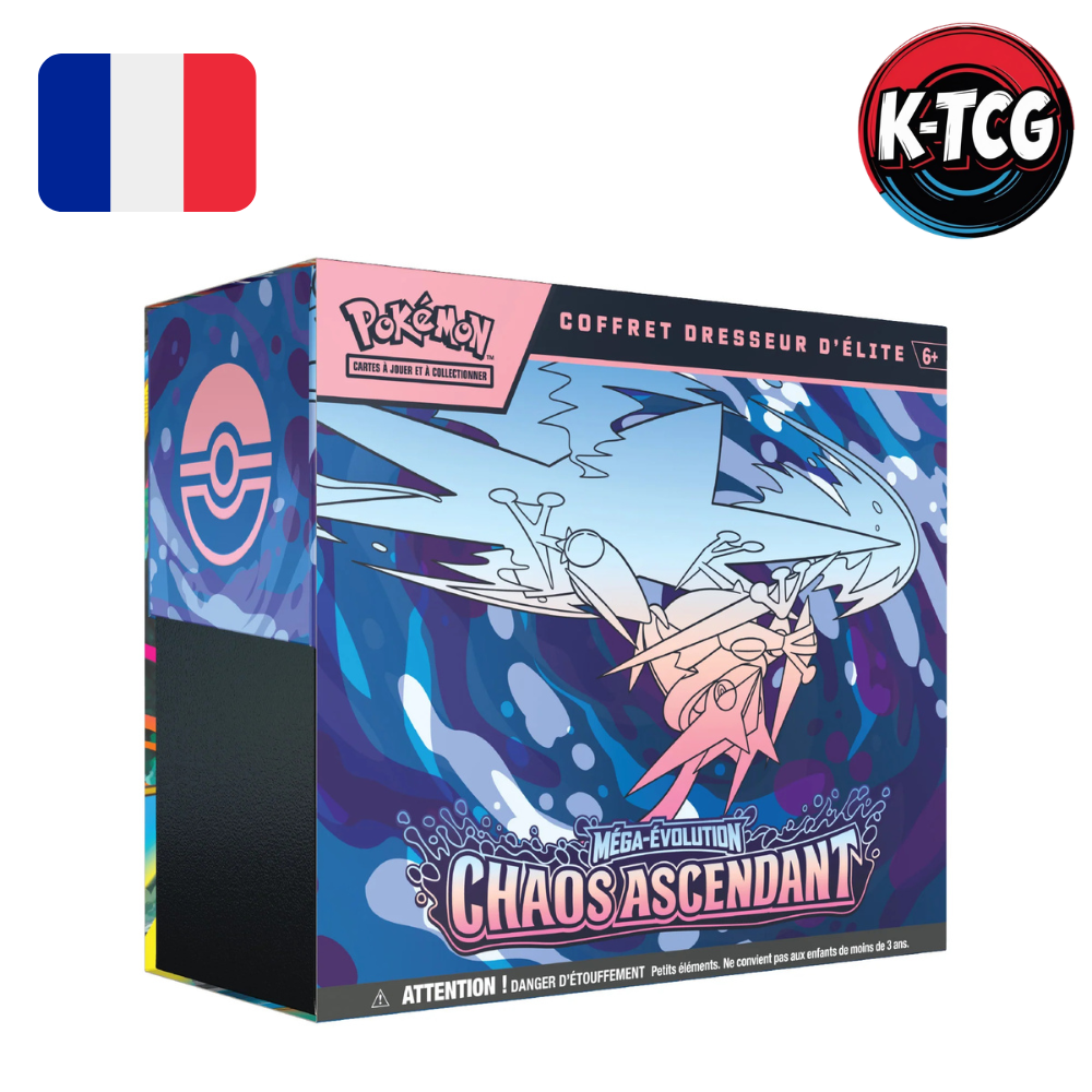 Pokémon ETB – Coffret Dresseur d’Élite ME04 Chaos Ascendant FR