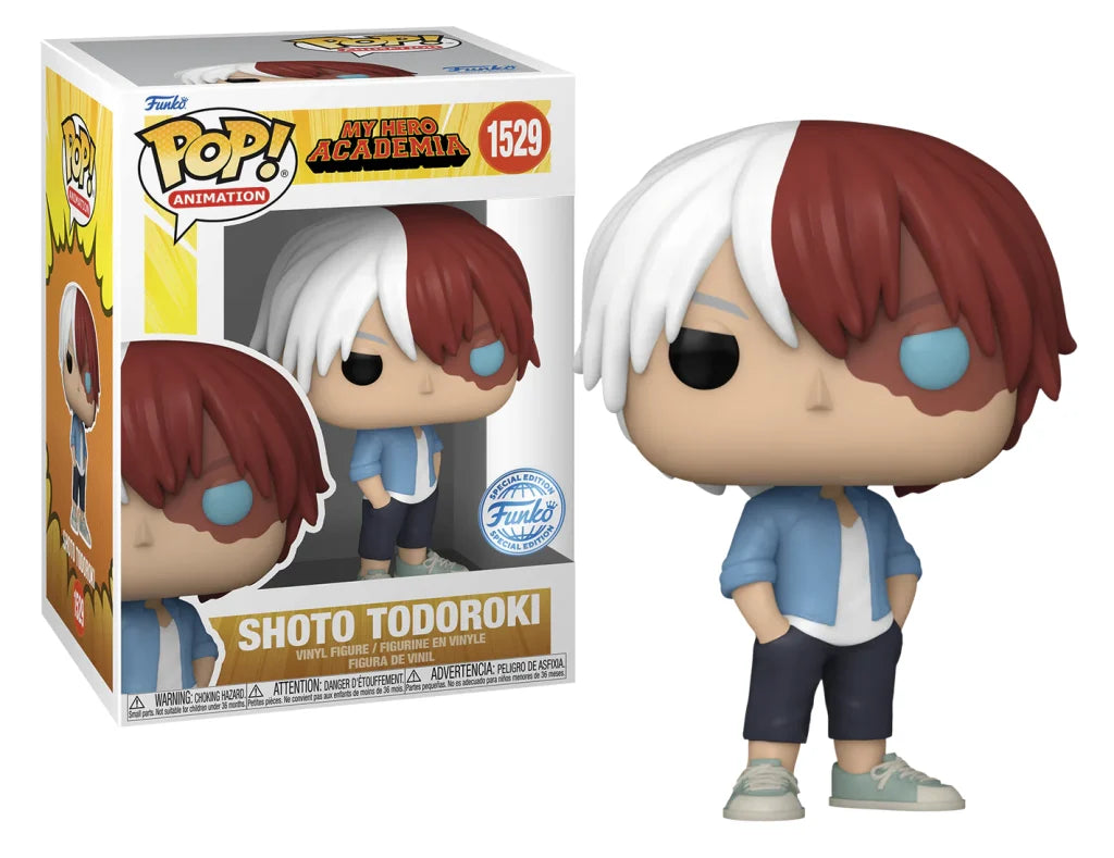 Funko Pop 1529 Shoto Todoroki (Tenue décontractée) – My Hero Academia