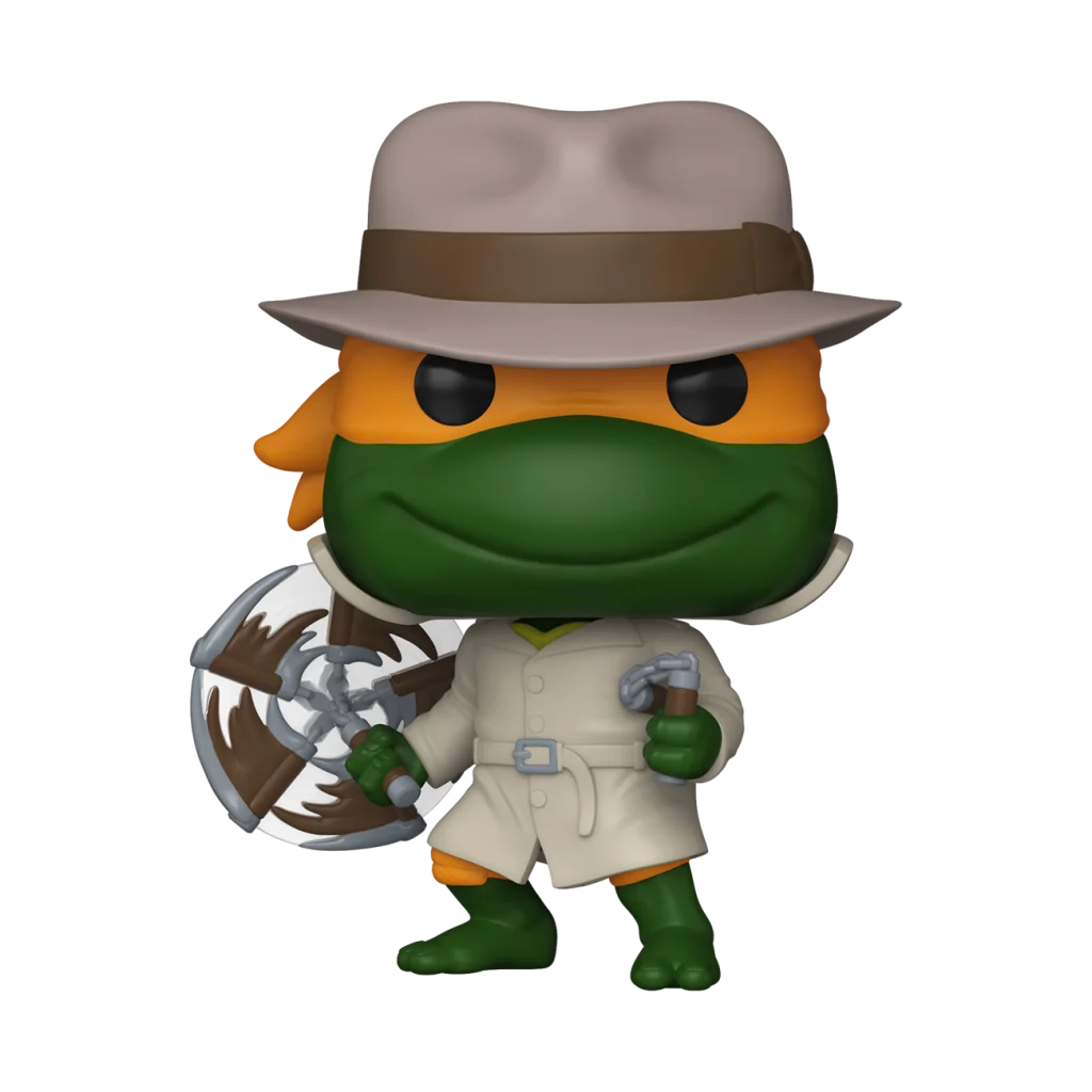 TMNT - POP Supreme N°1749 - Michelangelo in Trench Coat (Édition Limitée 9500 ex.)