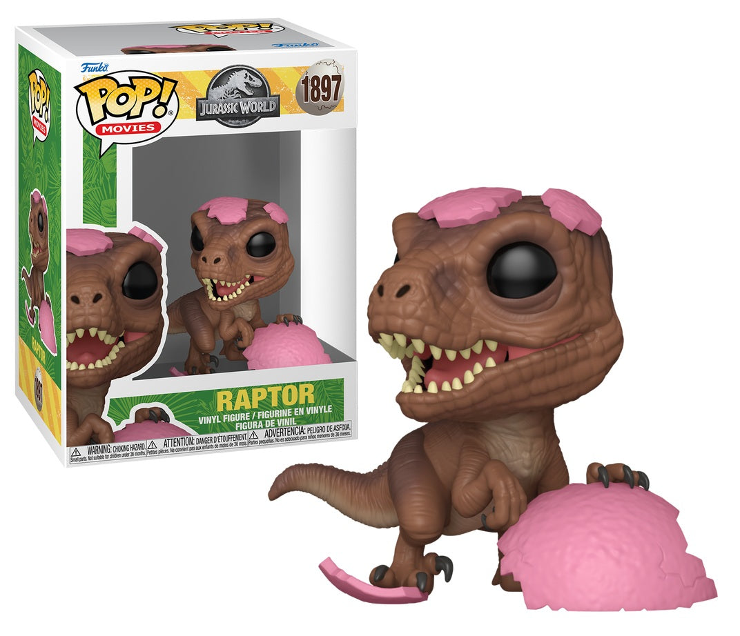 Funko Pop! Jurassic Park – Raptor (Pink Egg) #1897