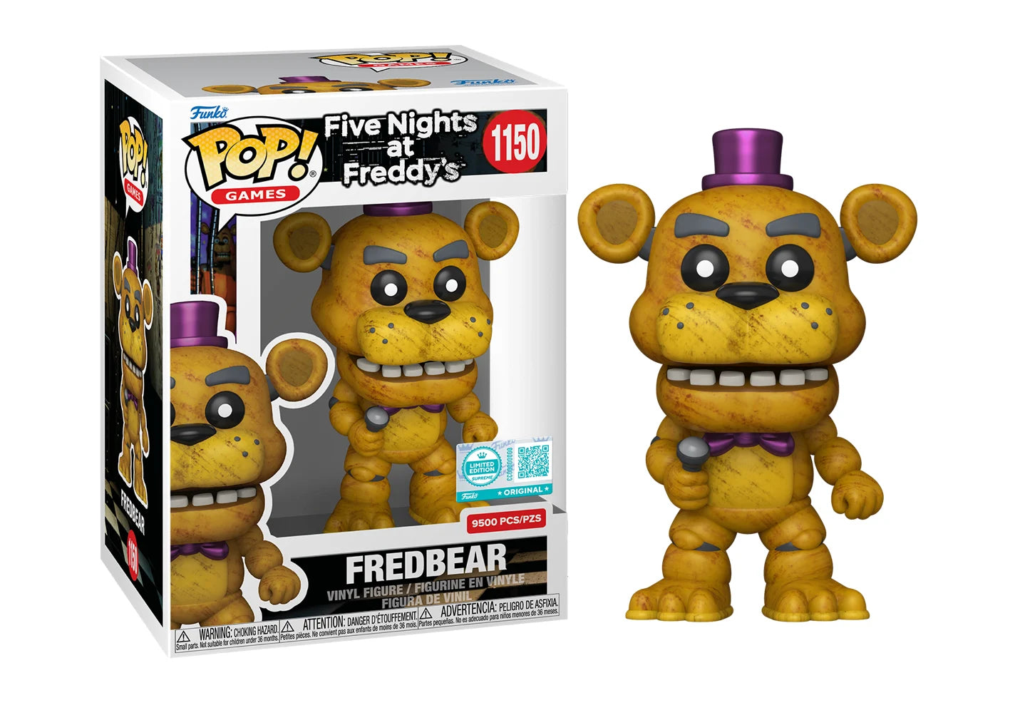 Funko Pop Fredbear #1150 Supreme Edition Limitée - 9500 pièces dans le monde !