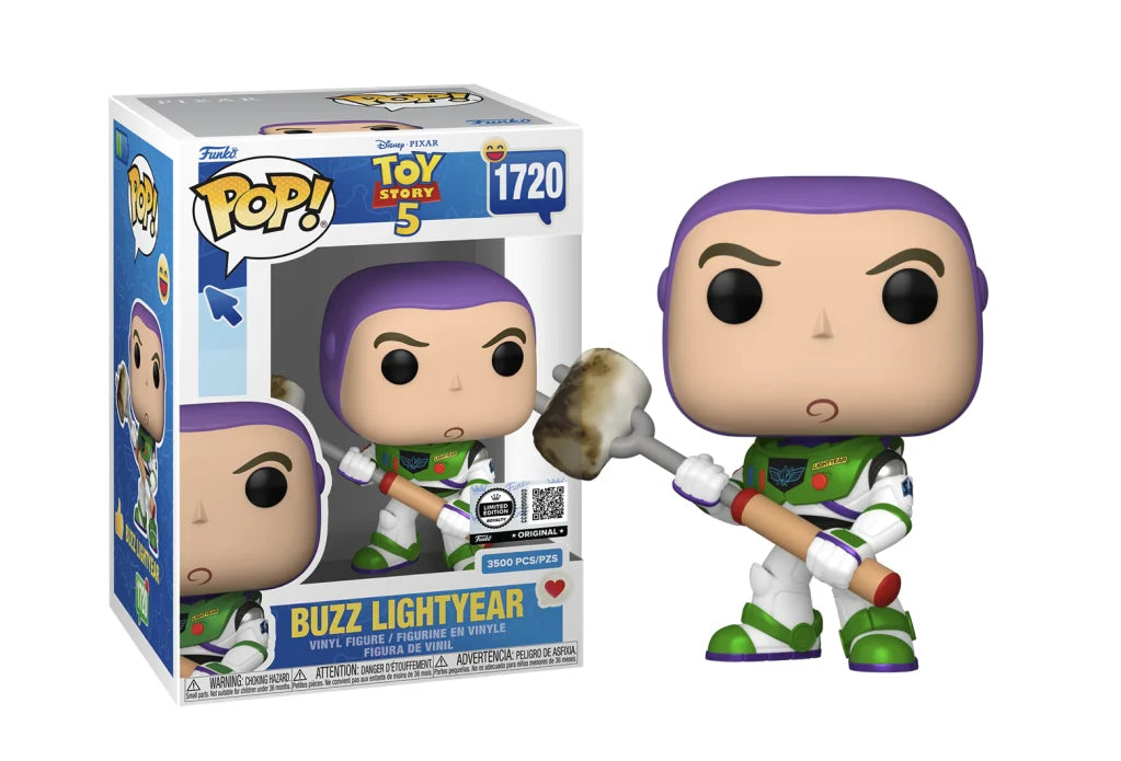 Figurine Funko Pop! Disney Toy Story 5 N° 1720 – Buzz l'Éclair (Édition Limitée Royalty 3500 ex.)