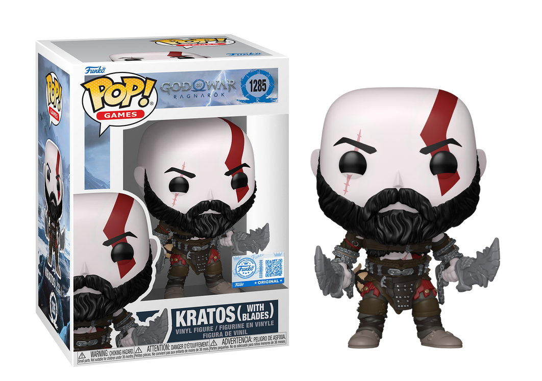 Funko Pop! Games – God of War Ragnarök – Kratos avec Lames n° 1285