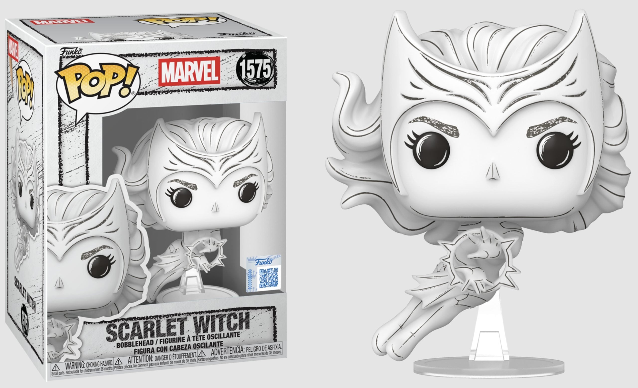 Funko Pop! MARVEL [1575] - Scarlet Witch (Sketched) (Special Edition)