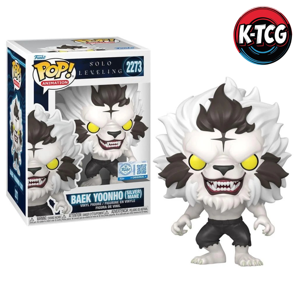 Funko Pop! Baek Yoonho (Silver Mane) #2273 – Solo Leveling
