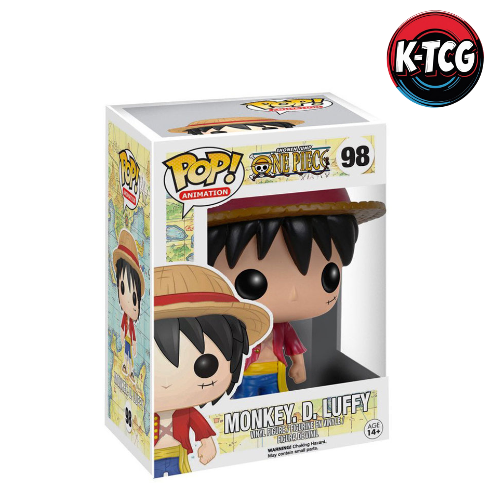 Funko POP Monkey. D. Luffy #98 - One Piece - Animation - Figurine Vinyle