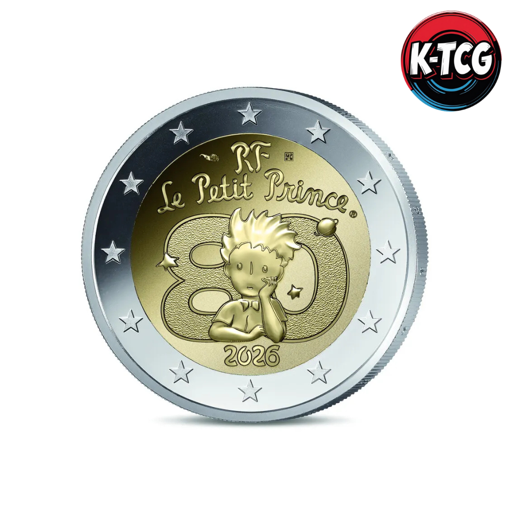 Le Petit Prince Monnaie de 2€ commémorative - Qualité BE Millésime 2026