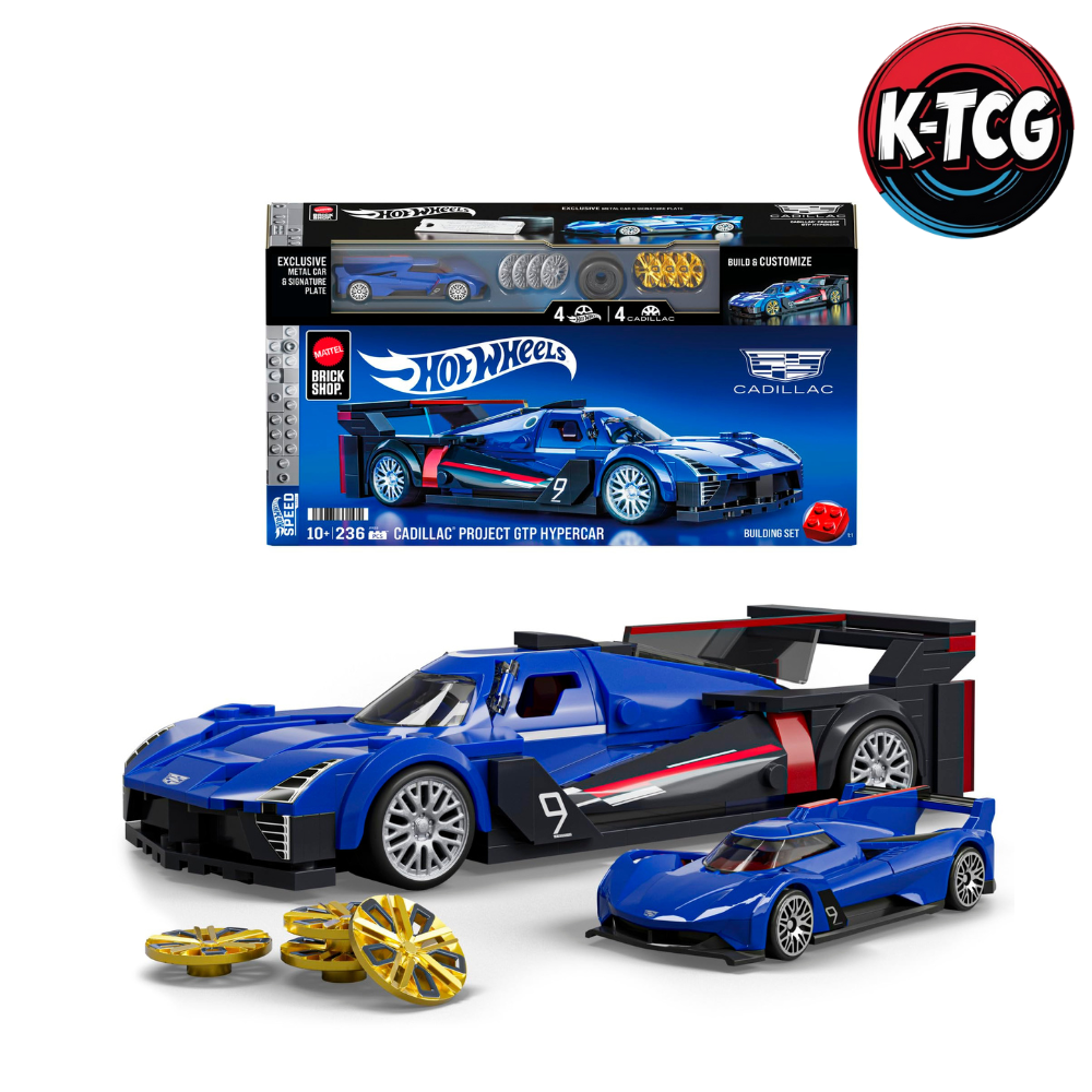 Mattel Brick Shop Hot Wheels Cadillac Project GTP Hypercar – Kit Construction 1:32