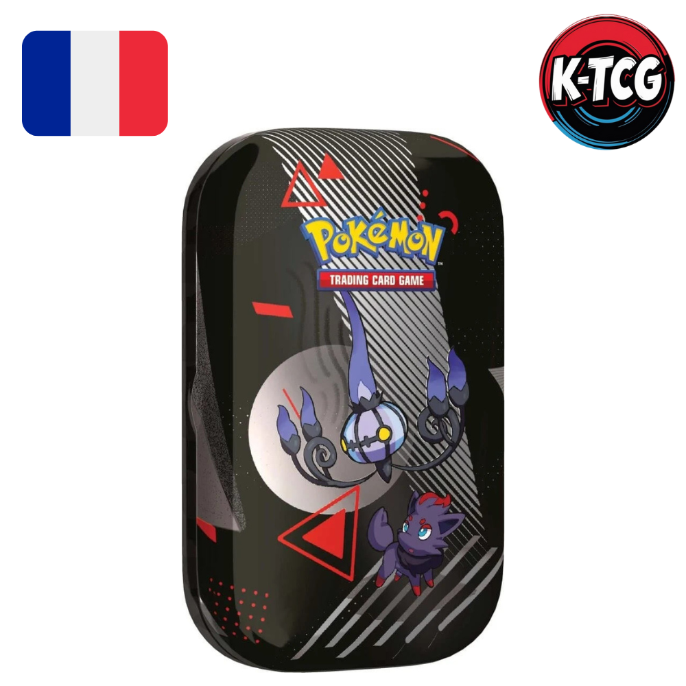 Pokébox Mini Tin EV10.5 Lugulabre & Zorua – Foudre Noire & Flamme Blanche – Pokémon Unys