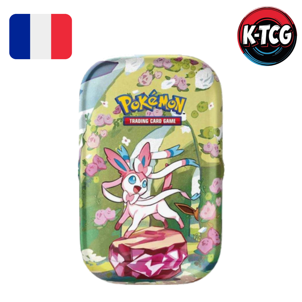 Pokébox Mini Tin EV08.5 Évolutions Prismatiques – Nymphali – Pokémon TCG