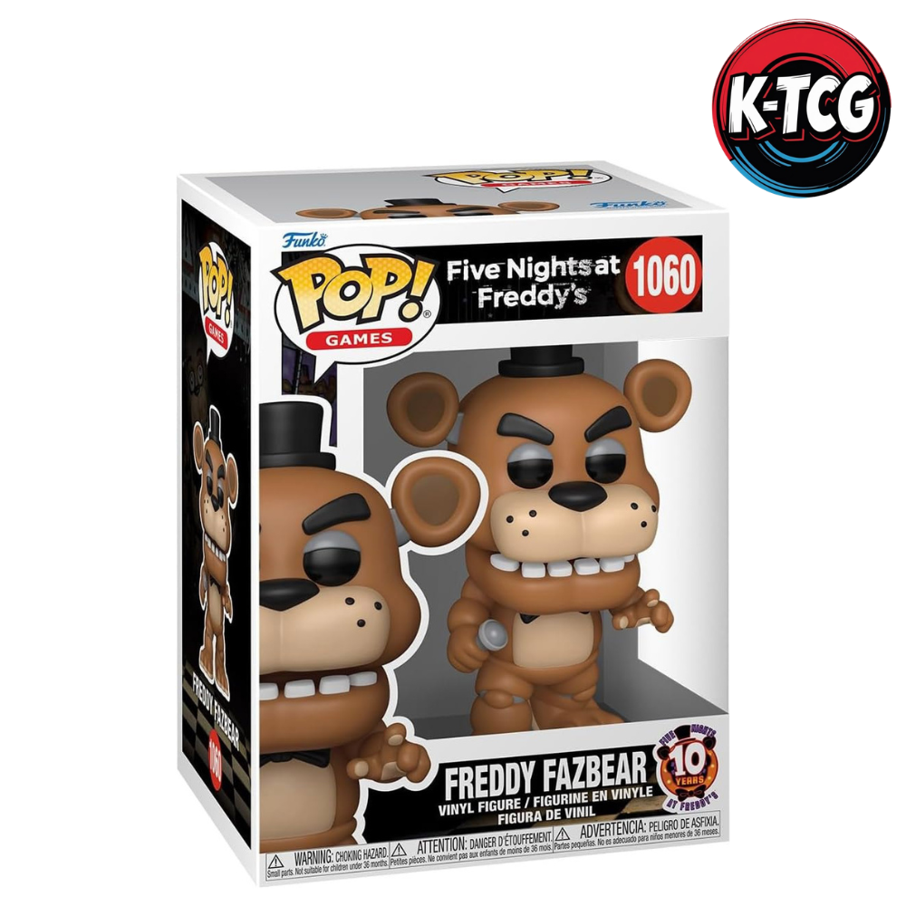 Funko Pop! Games – Five Nights at Freddy’s – Freddy Fazbear 10th Anniversary #1060