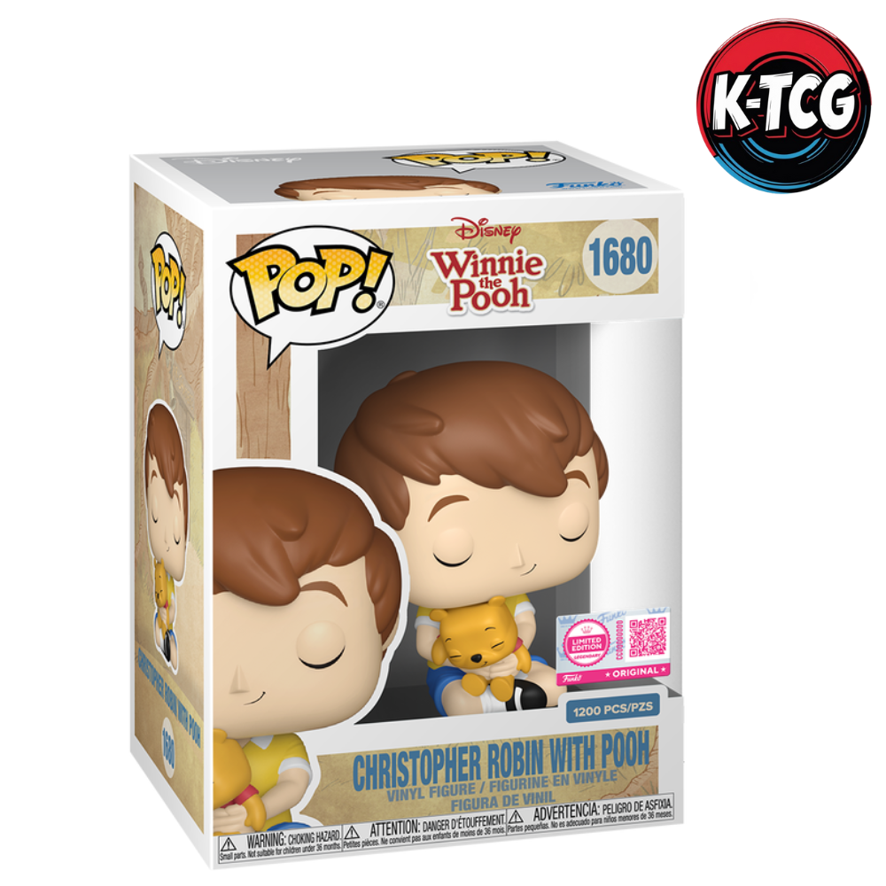 Funko Pop! Christopher Robin with Pooh #1680 avec Pop! Protecteur LÉGENDAIRE !