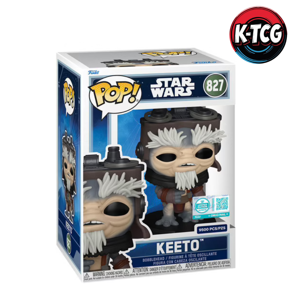 Funko Pop! Star Wars : The Mandalorian & Grogu N°827 - Keeto 9 500 ex.