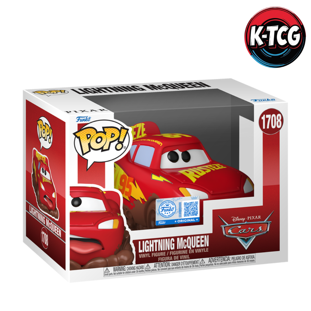 Funko Pop! Lightning McQueen #1708 – Disney Pixar Cars