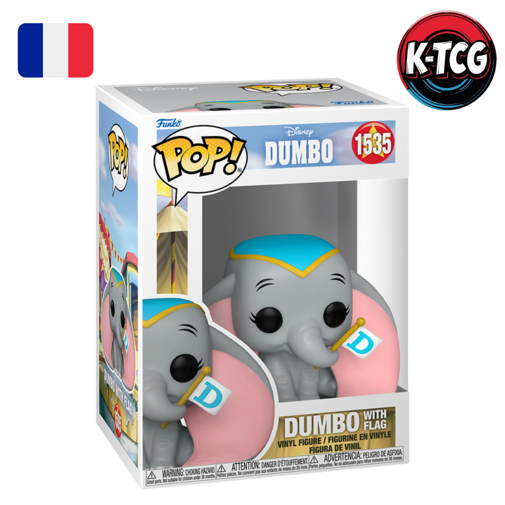 Funko Pop 1535 Dumbo with Flag – Disney