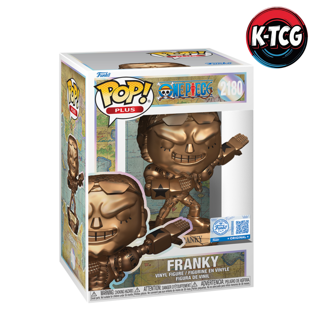Figurine Pop! Plus Franky (Bronze) avec protecteur (PRECOMMANDE)