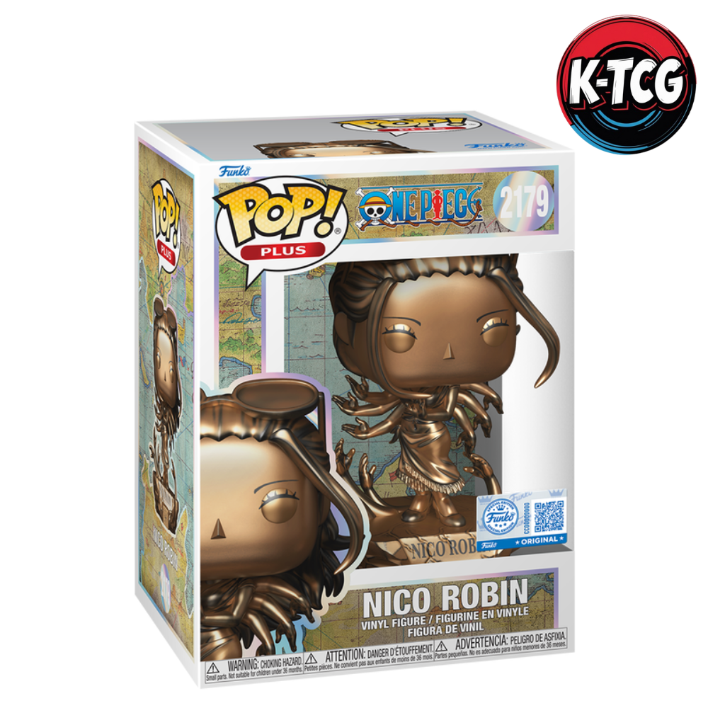Figurine Pop! Plus Nico Robin (Bronze) avec protecteur (PRECOMMANDE)