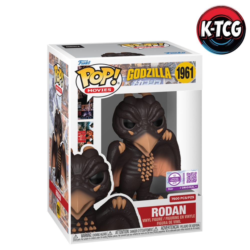 FUNKO POP RODAN GODZILLA ÉDITION LIMITÉE ÉLITE