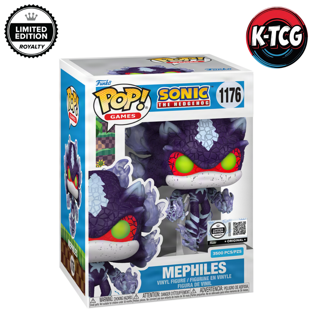 Funko Pop! Games Sonic - Mephiles #1176 LIMITED 3500 + Boîtier Protecteur