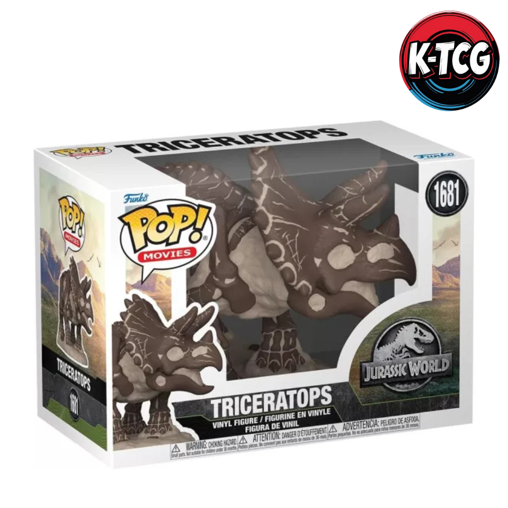 Funko Pop 1681 Triceratops Fossile – Jurassic Park