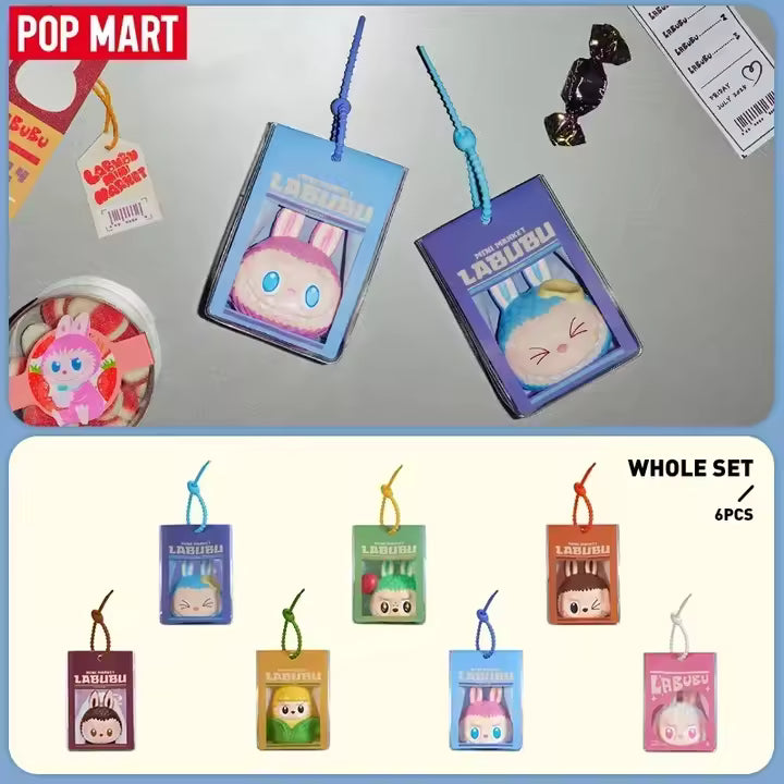 PopMart Labubu Wacky Mart Series Squishy Charm Blind Box – Les Monstres