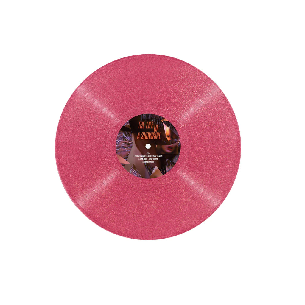 The Life of a Showgirl : Sequins Are Forever Magenta Glitter Vinyl