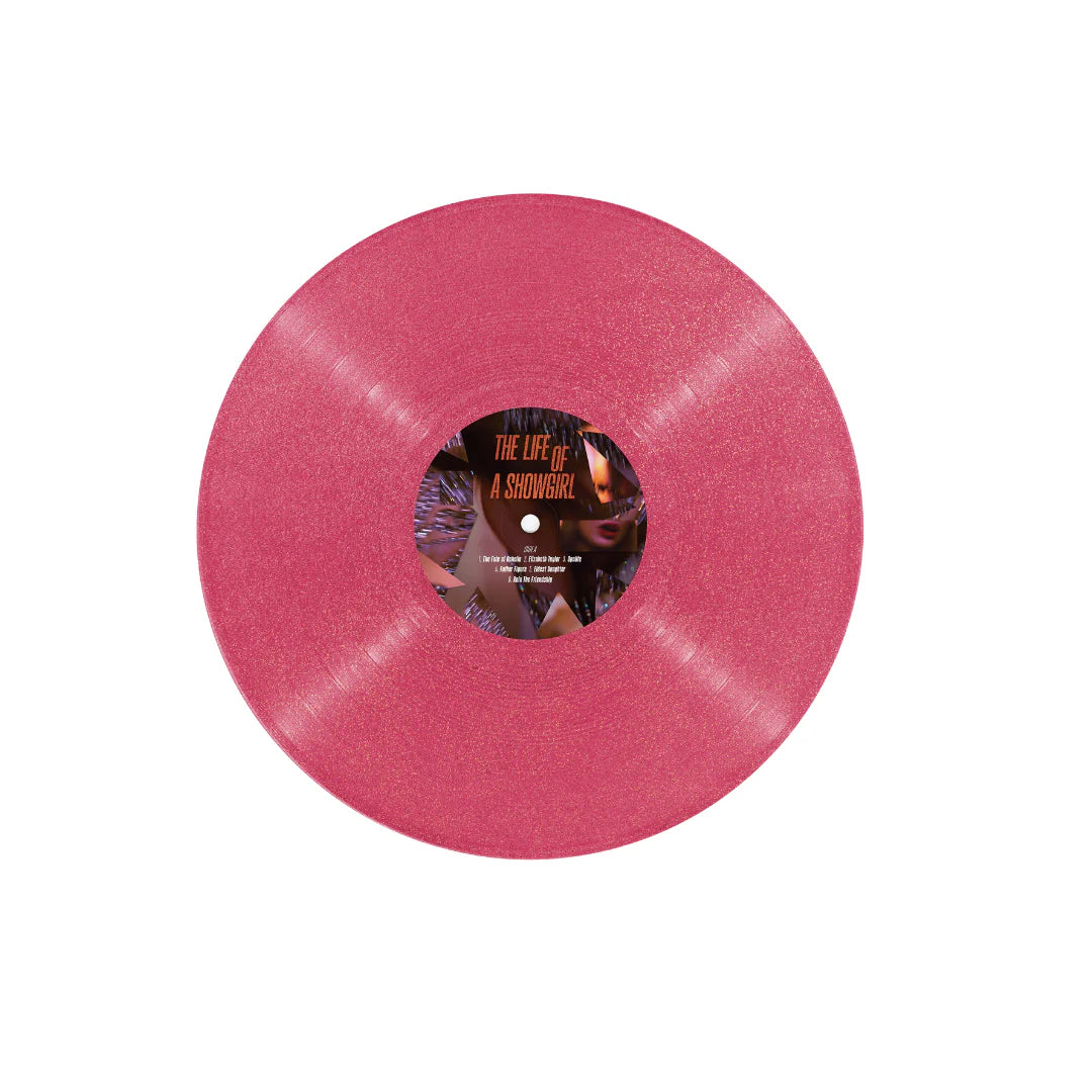 The Life of a Showgirl : Sequins Are Forever Magenta Glitter Vinyl