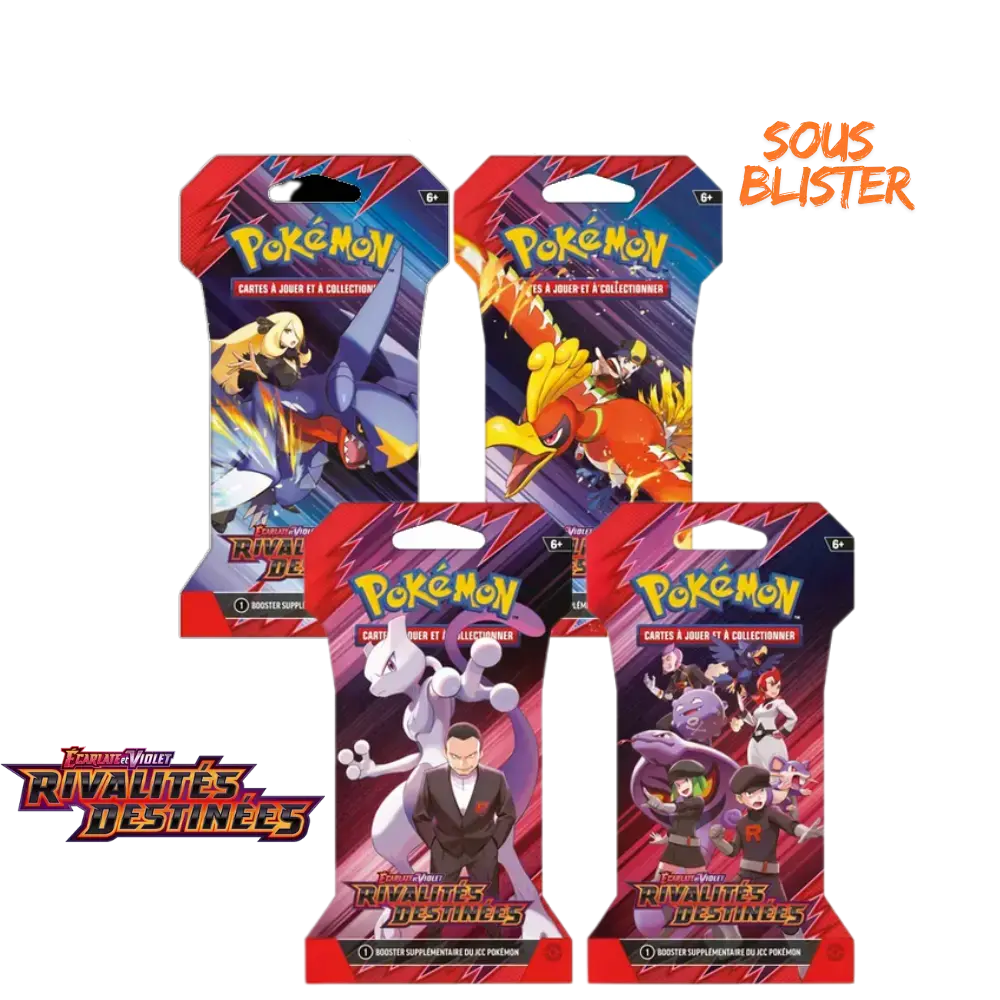 Pokémon Artset Booster EV10 | Rivalités Déstinées Team Rocket