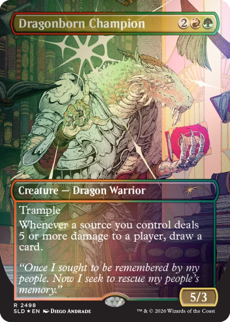 Secret Lair x Dungeons & Dragons®: Whispers in Candlekeep Foil Edition