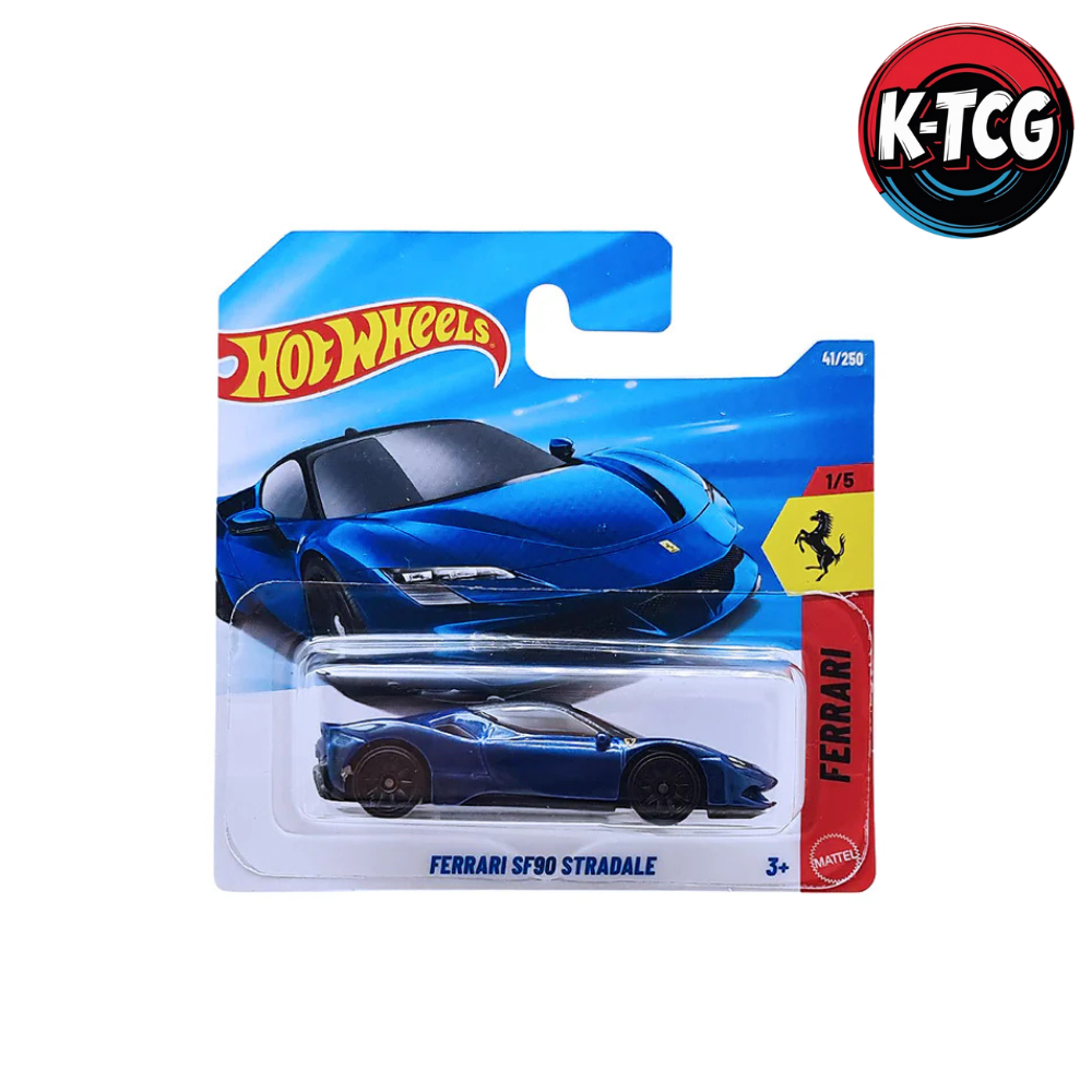 Hot Wheels Ferrari SF90 Stradale – Hypercar Hybride Italienne
