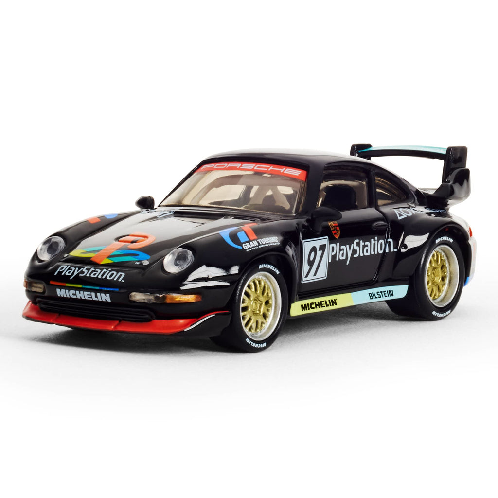 Hot Wheels Elite 64 Porsche 911 GT2 EVO PlayStation Gran Turismo 993 (PRECOMMANDE)