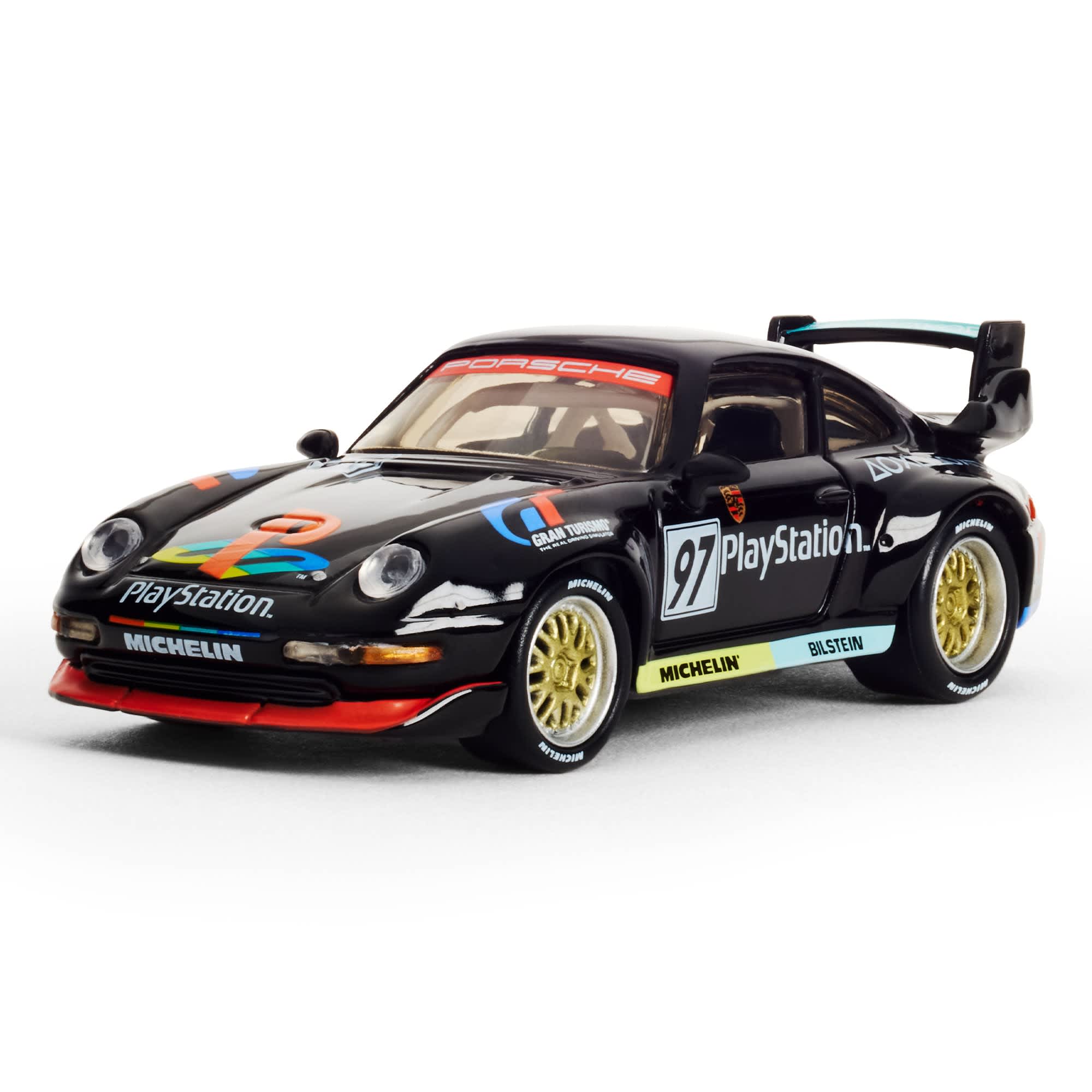 Hot Wheels Elite 64 Porsche 911 GT2 EVO PlayStation Gran Turismo 993 (PRECOMMANDE)