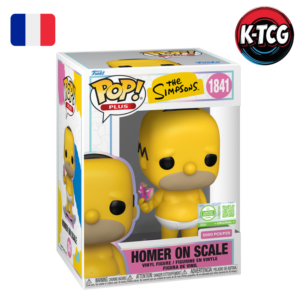 Funko Pop! de Homer Simpson "Homer On Scale" #1841 Edition limitée 5000