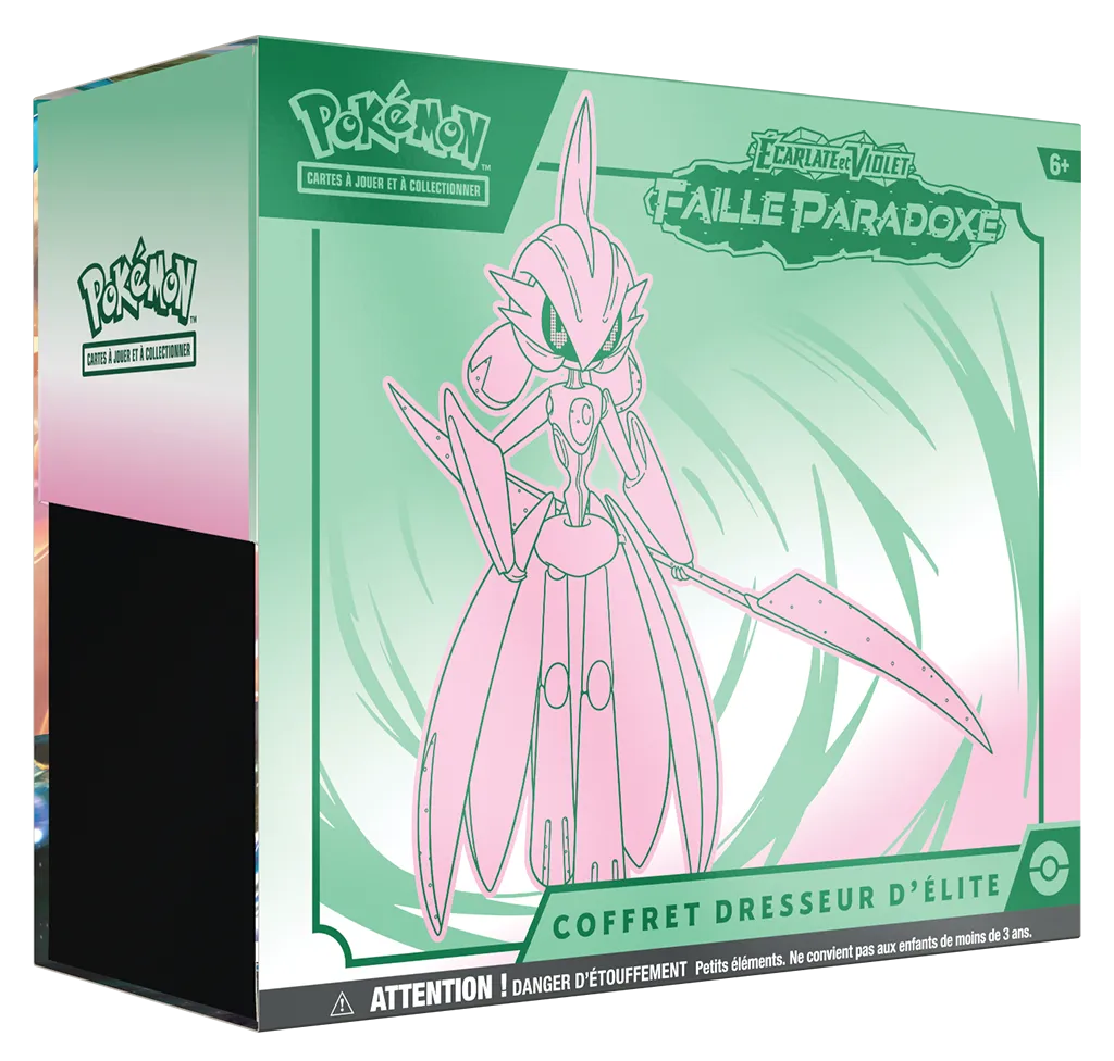 Coffret Dresseur d'Élite Pokémon Faille Paradoxe (EV4) Garde-de-Fer