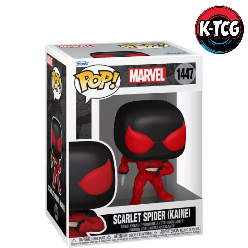 Funko Pop 1447 Scarlet Spider (Kaine) – Spider-Man Comics Marvel