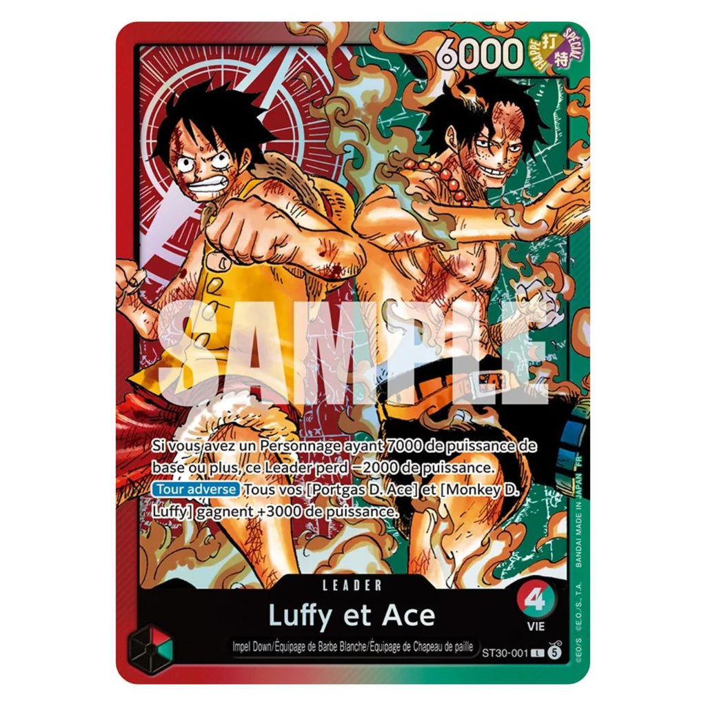 Deck de Démarrage EX ST30 – Luffy & Ace | One Piece Card Game